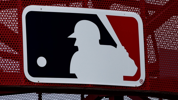 MLB logo, Ronald Martinez/Getty Images MLB logo