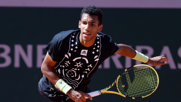 Felix Auger-Aliassime, The Canadian Press Felix Auger-Aliassime