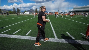 CFL's first female coach eager to get to work as B.C. Lions defensive assistant