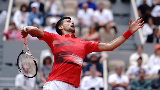 Novak Djokovic, The Canadian Press Novak Djokovic