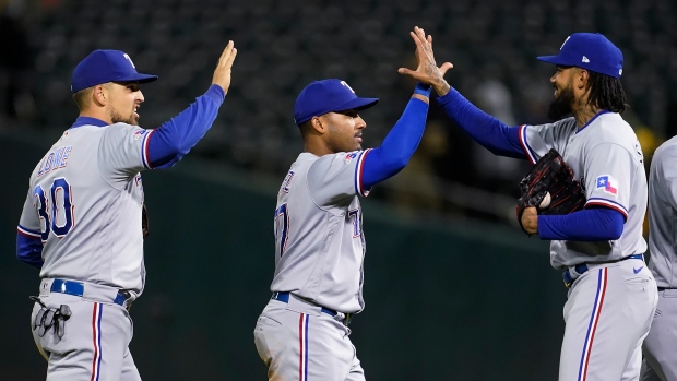 Texas Rangers Celebrate 