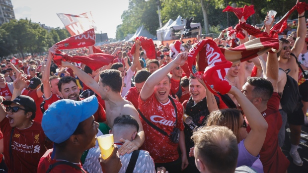 Liverpool fans, The Canadian Press Liverpool fans