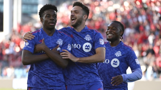 Toronto FC Celebrates