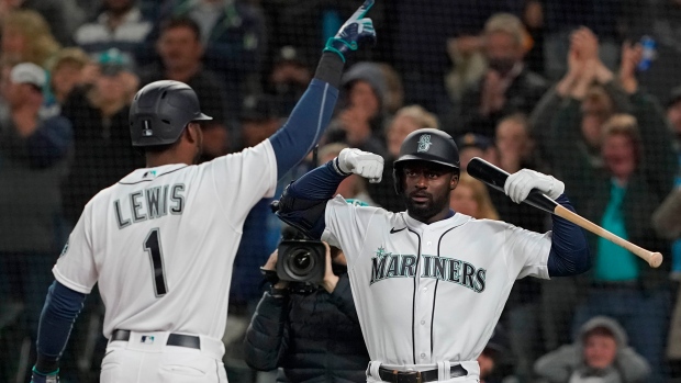 Kyle Lewis Taylor Trammell, The Canadian Press Kyle Lewis Taylor Trammell