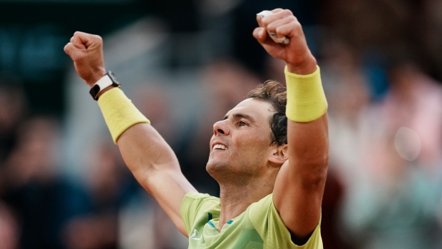 Rafael Nadal, The Canadian Press Rafael Nadal