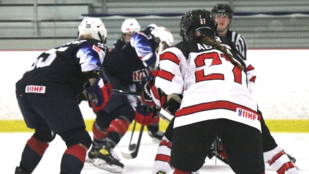 Canada United States women's U18s, Taylor Swierc Canada United States women's U18s