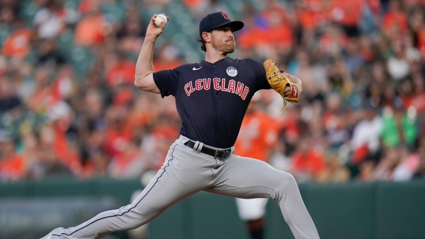 Shane Bieber, The Canadian Press Shane Bieber