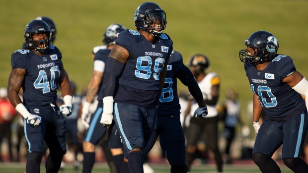 Toronto Argonauts celebrate