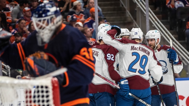 Colorado Avalanche celebrate