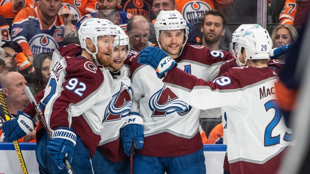 Colorado Avalanche celebrate