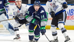 Korchinski hits the right notes during rise up NHL draft lists