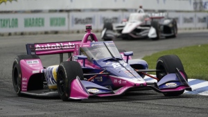 Rossi has best time in first practice at Honda Indy Toronto