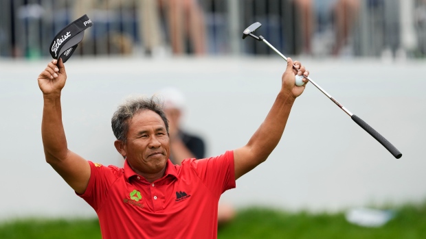 Jaidee outlasts Leonard in playoff to win at Pebble Beach