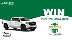 Truck Raffle For Algonquin College Business-Agriculture Program Fund