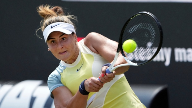 Bianca Andreescu, The Canadian Press Bianca Andreescu