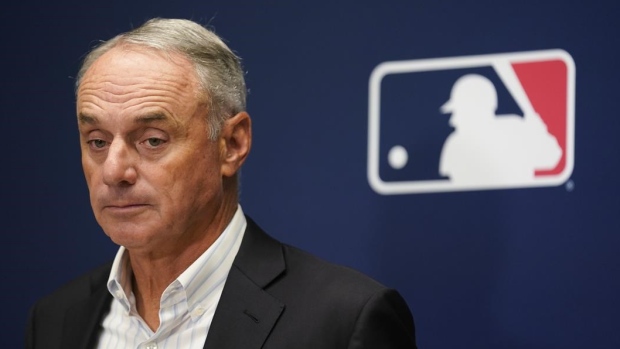 Rob Manfred , The Canadian Press Rob Manfred