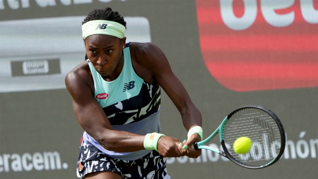 Coco Gauff, The Canadian Press Coco Gauff