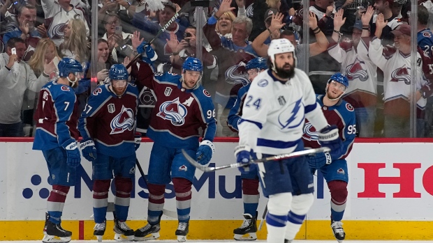 Colorado Avalanche Celebrate, The Canadian Press Colorado Avalanche Celebrate