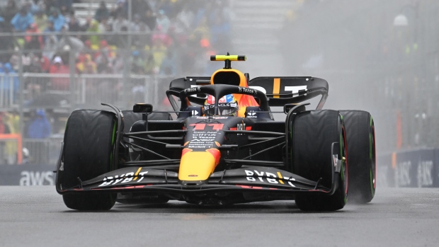 Red Bull's Perez forced out of Canadian GP