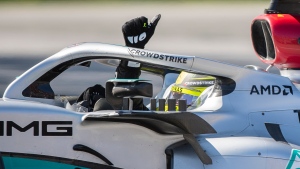 Hamilton's raised Mercedes bounces champ to needed podium