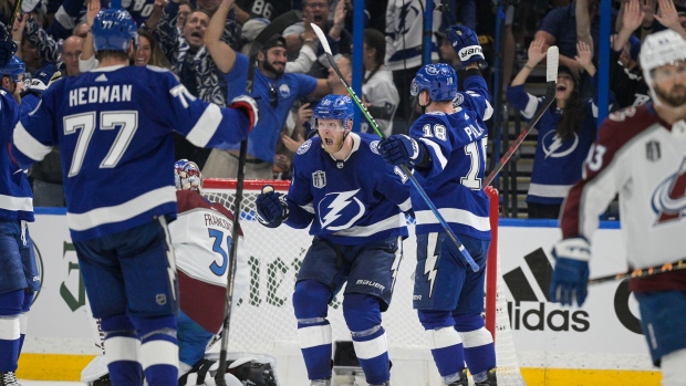 Tampa Bay Lightning Celebrate, The Canadian Press Tampa Bay Lightning Celebrate