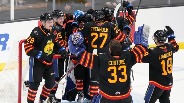 Saint John Sea Dogs celebrate