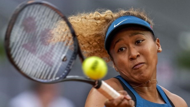 Osaka retires in first-round match at National Bank Open