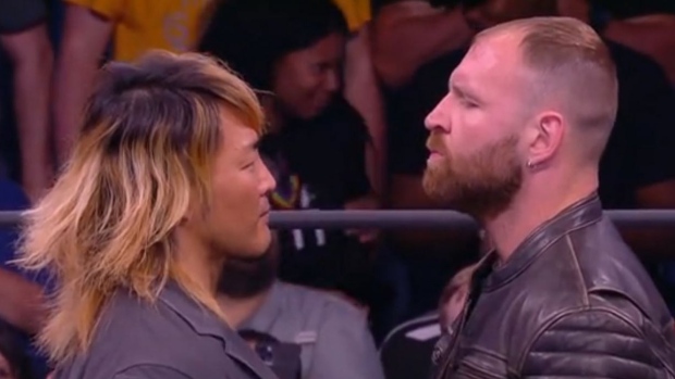 Hiroshi Tanahashi and Jon Moxley