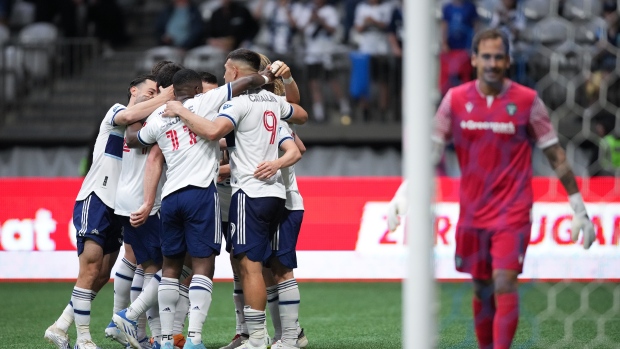 Vancouver Whitecaps celebrate