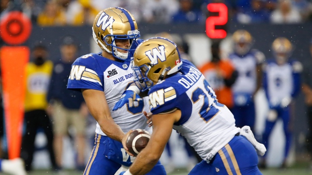 Bombers stay unbeaten with win over Ticats