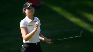 Chun shoots 75, leads by three at Women's PGA Championship