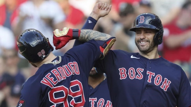 Verdugo hits three-run HR, scorching Red Sox top Guardians