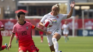 Canada, South Korea play to scoreless draw in women's soccer friendly