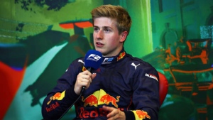 Red Bull fires reserve driver Vips for using racial slur