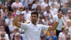 Djokovic moves on, Ruud out at Wimbledon