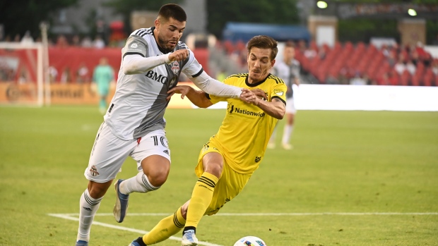 Canadian Russell-Rowe helps Crew past Toronto FC