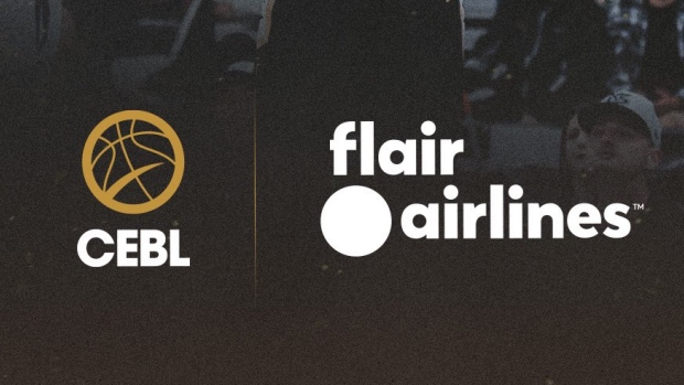 CEBL x Flair Airlines partnership