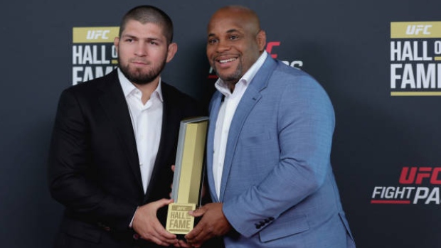 Cormier, Nurmagomedov inducted into UFC Hall of Fame