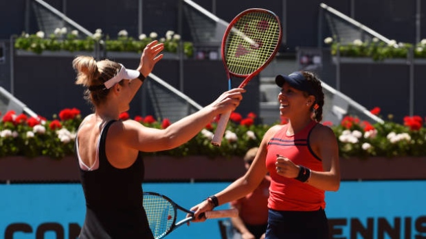Gabriela Dabrowski, Giuliana Olmos, Denis Doyle/Getty Images Gabriela Dabrowski, Giuliana Olmos
