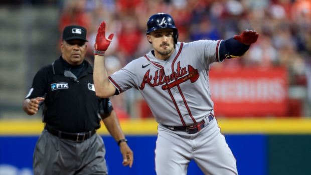 Fried wins eighth in row as Braves rout Reds