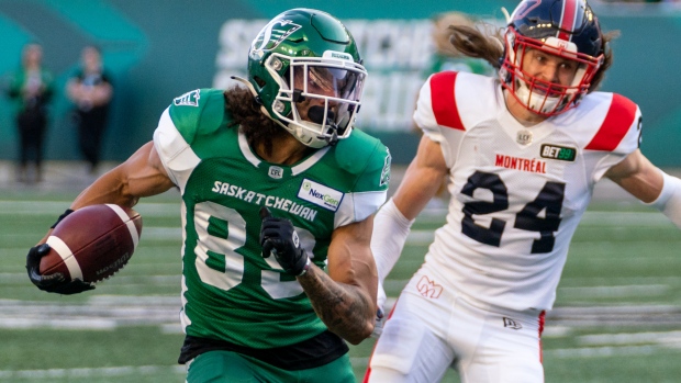 Homegrown Schaffer-Baker shining in second season with Roughriders 