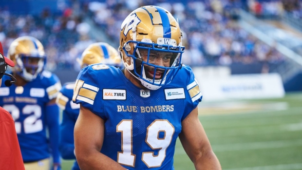 Bombers' LB Wilson leaves early with injury