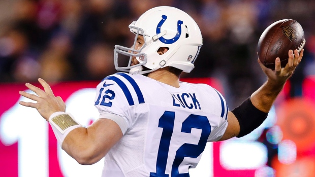 Andrew Luck, The Canadian Press Andrew Luck
