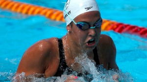 Canadian swimmer Sophie-Harvey says she was drugged at world championships