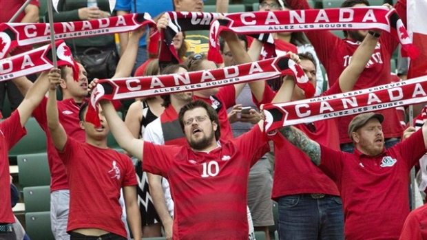 Canadian Soccer fans, The Canadian Press Canadian Soccer fans