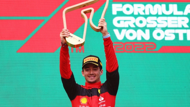Leclerc holds on to win Austrian GP, Verstappen 2nd