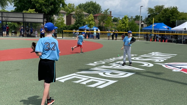 Blue Jays unveil first fully accessible baseball diamond in Toronto 