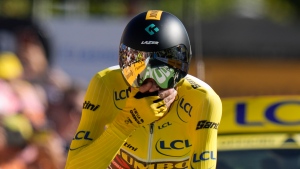 Vingegaard eyes Tour de France win, Van Aert claims last time trial