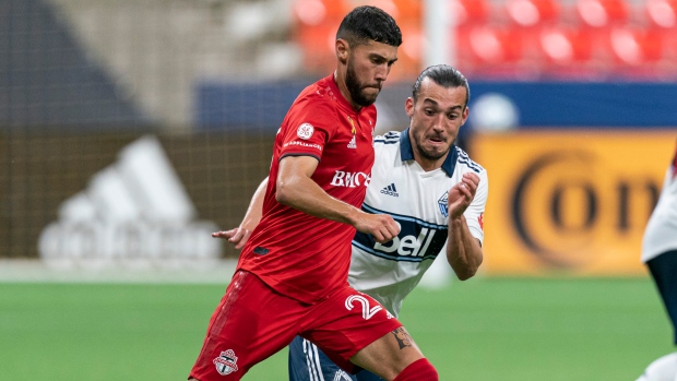 Jonathan Osorio Russell Teibert, Rich Lam/Getty Images Jonathan Osorio Russell Teibert