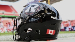 Ottawa Redblacks helmet 